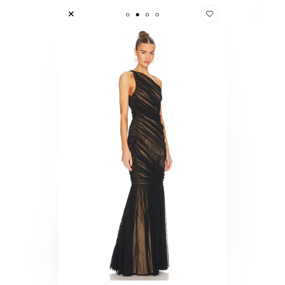 Norma Kamali Diana Fishtail gown